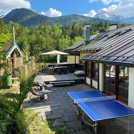 C4S Come4Stay - Alpenblick Watzmann-Kehlstein - Top Lage Im Berchtesgadener Land I Bis Zu 10 Personen I Grosse Terrasse Mit Blick Auf Die Berge I Smart Tv I Billiard I Wlan I Kostenloser Parkplatz Bischofswiesen Exterior foto